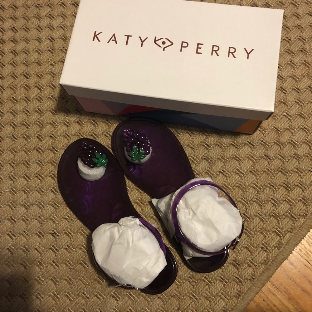 Katy Perry Grape Scented Sandals